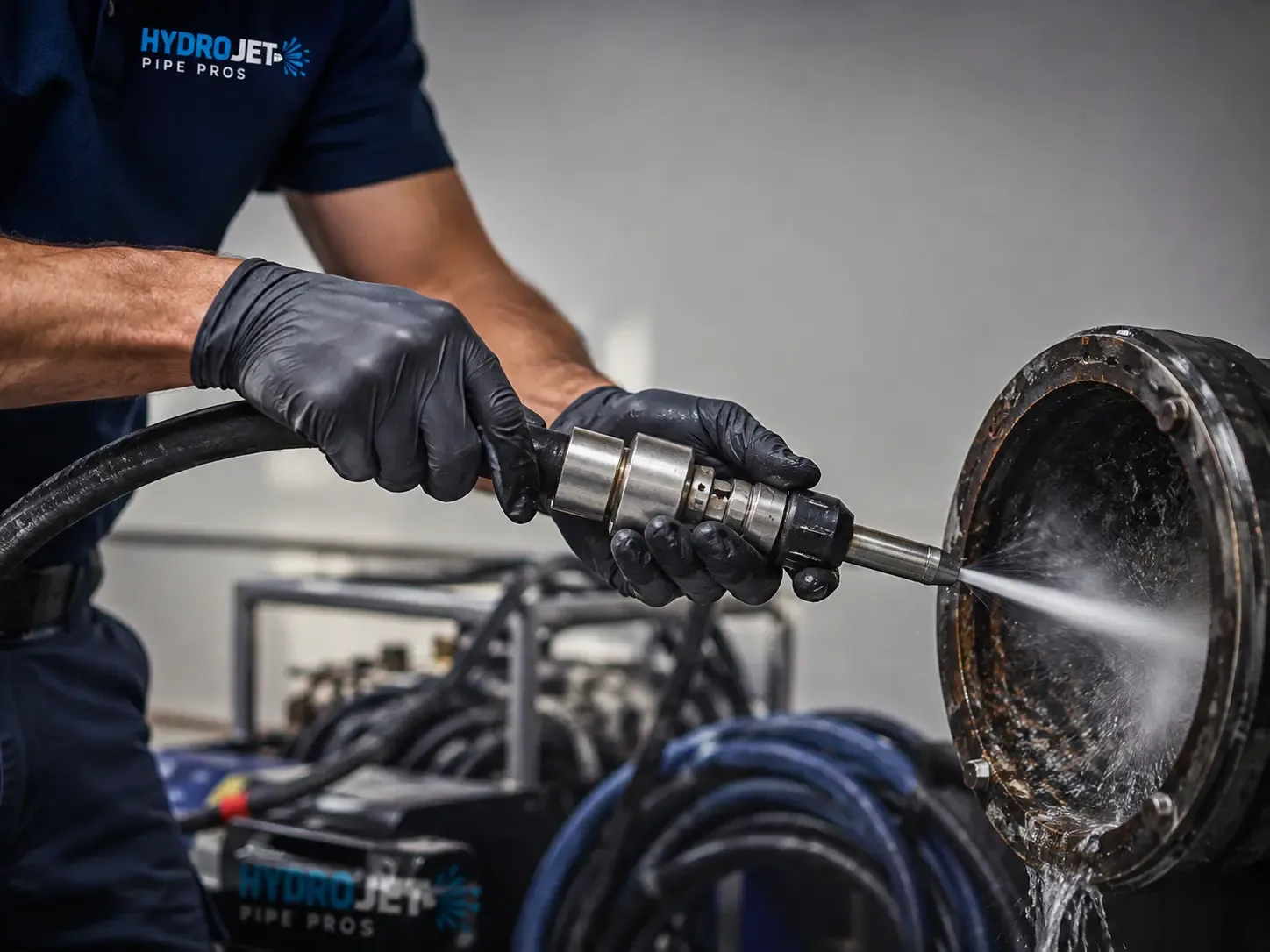 Hydro Jet Pipe Descaling in Bastrop, LA